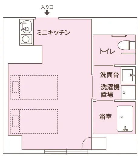 ココファン西宮一里山 間取図