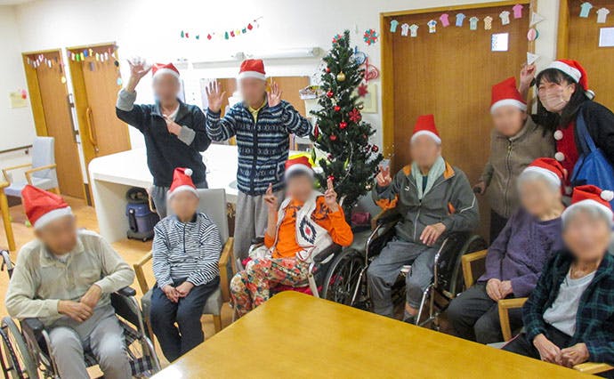 ヒューマンライフケア多摩グループホーム クリスマス会