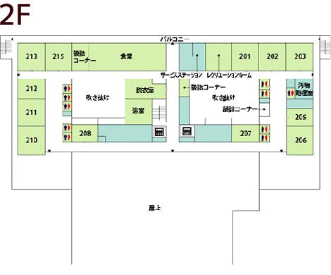 医療法人積愛会千の星・よこはま 間取図