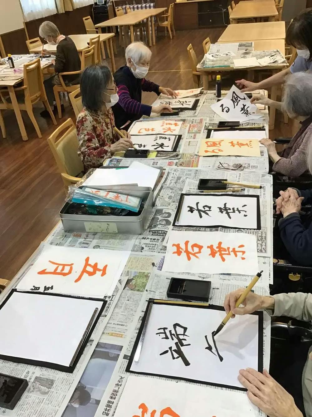 イリーゼ座間 書道レク