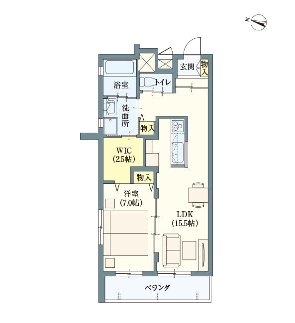 ヘーベルVillage練馬春日町 間取図