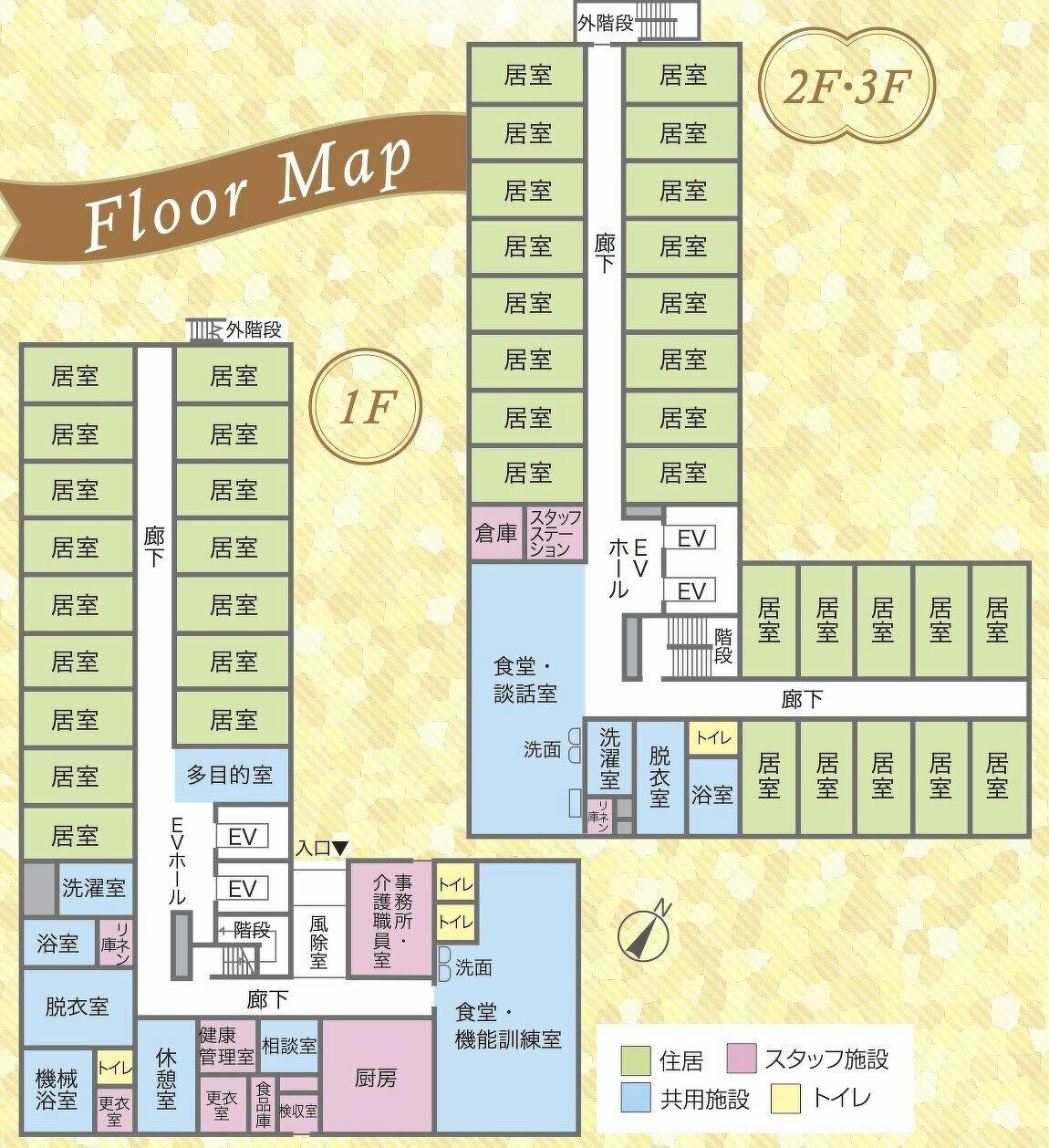 ハーモニーライフ岩槻 間取図