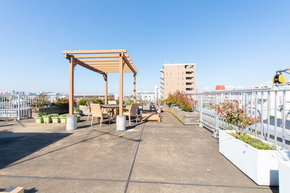 ファミニュー大森南 屋上テラス
