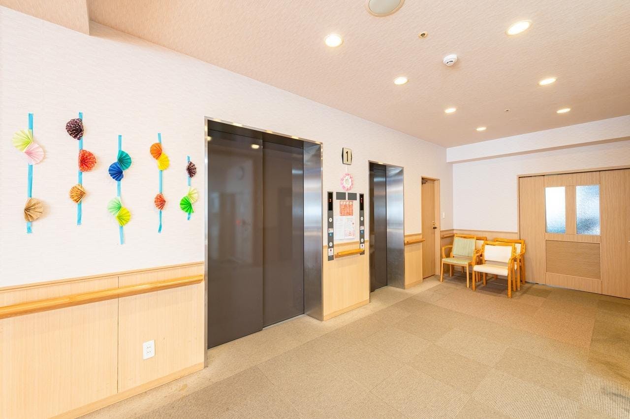 イリーゼ流山はついし エレベーターホール