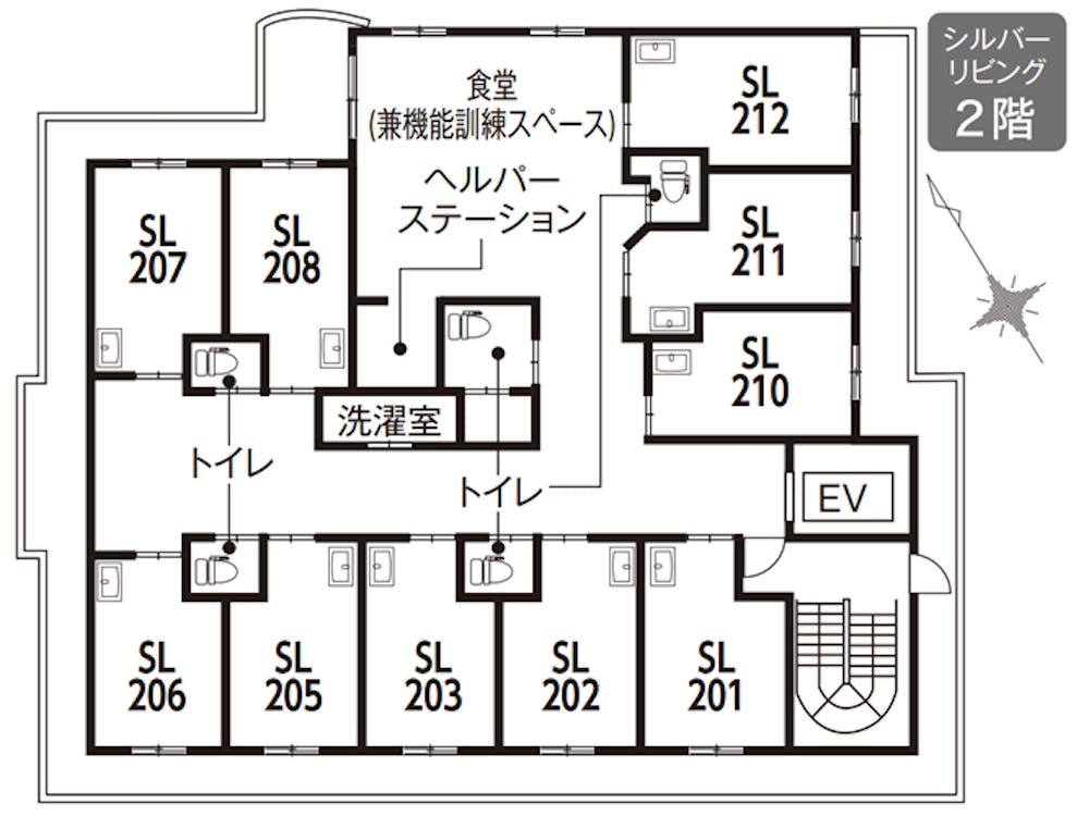 イリーゼ船橋塚田 間取図