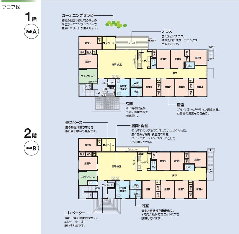 ニチイケアセンター塩尻 間取図