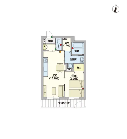 ヘーベルVillage井荻II 間取図