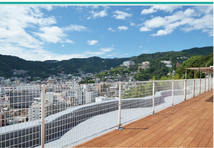 中銀ケアホテル熱海 屋上