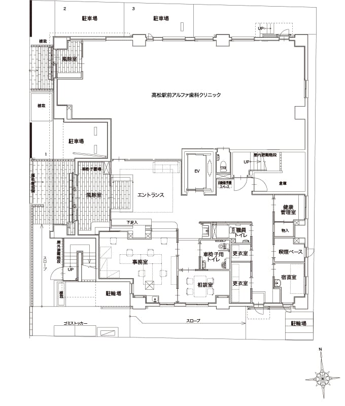 アルファリビング高松駅前 間取図