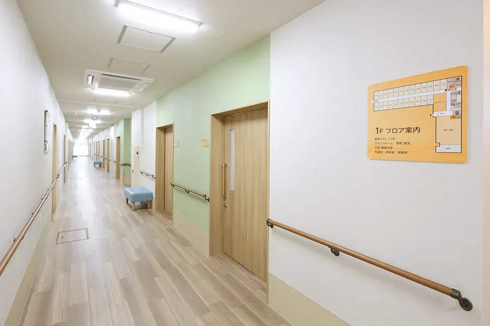 やさしえ長岡 廊下