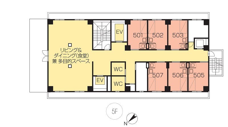 ニチイホーム 立川柴崎 間取図