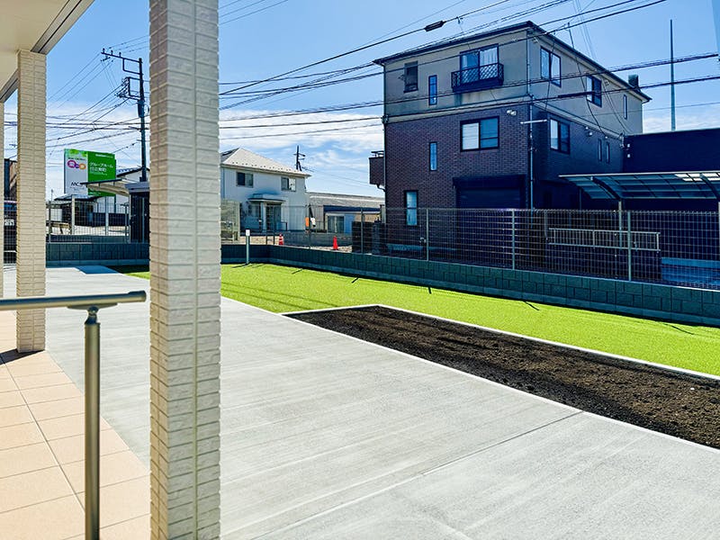 愛の家グループホーム日立東町 庭