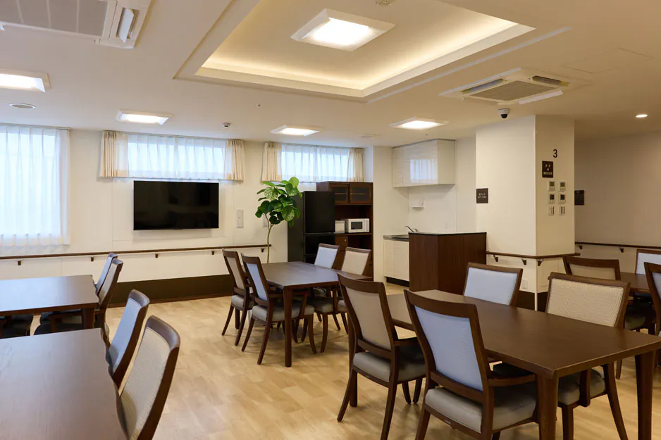 リアンレーヴ西明石 食堂兼機能訓練室