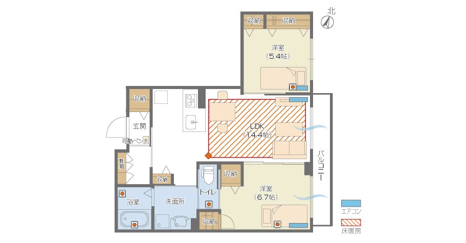 グランドマストアクティブ宮原 間取図