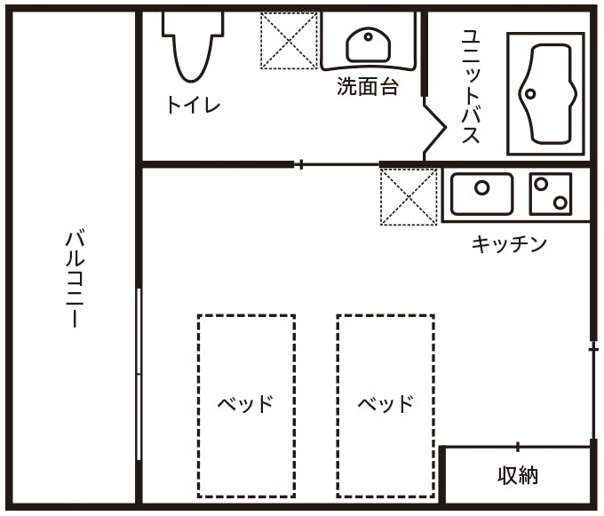 ベリーハイムあやとりANNEX 間取図