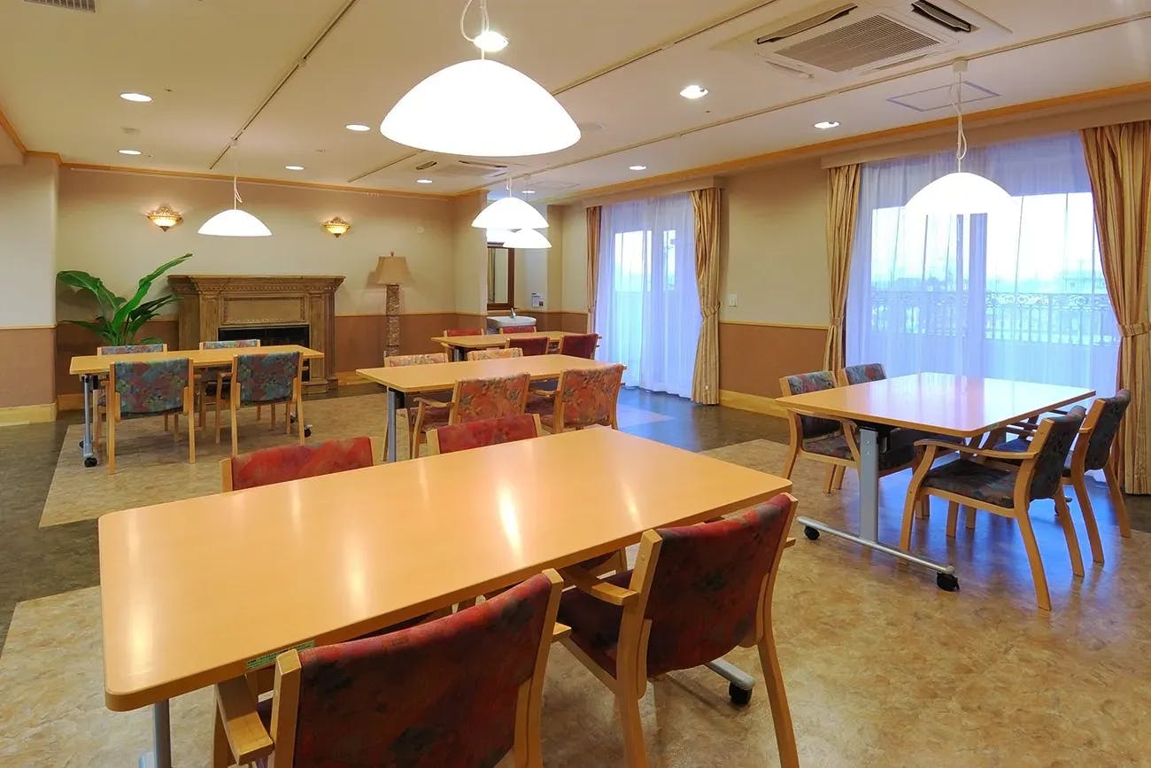 アビリティーズ・気まま館柏 3F食堂兼機能訓練室