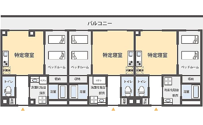 イルミーナやまと 間取図