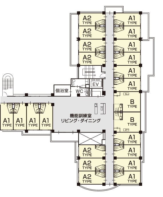 サンライズ・ヴィラ海老名 間取図